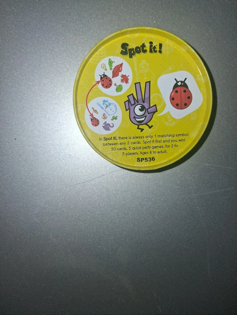 Portable Spot It Game